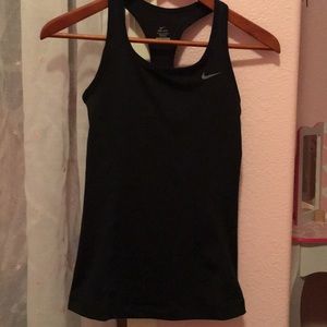 Nike Dri Fit workout tank black size XS